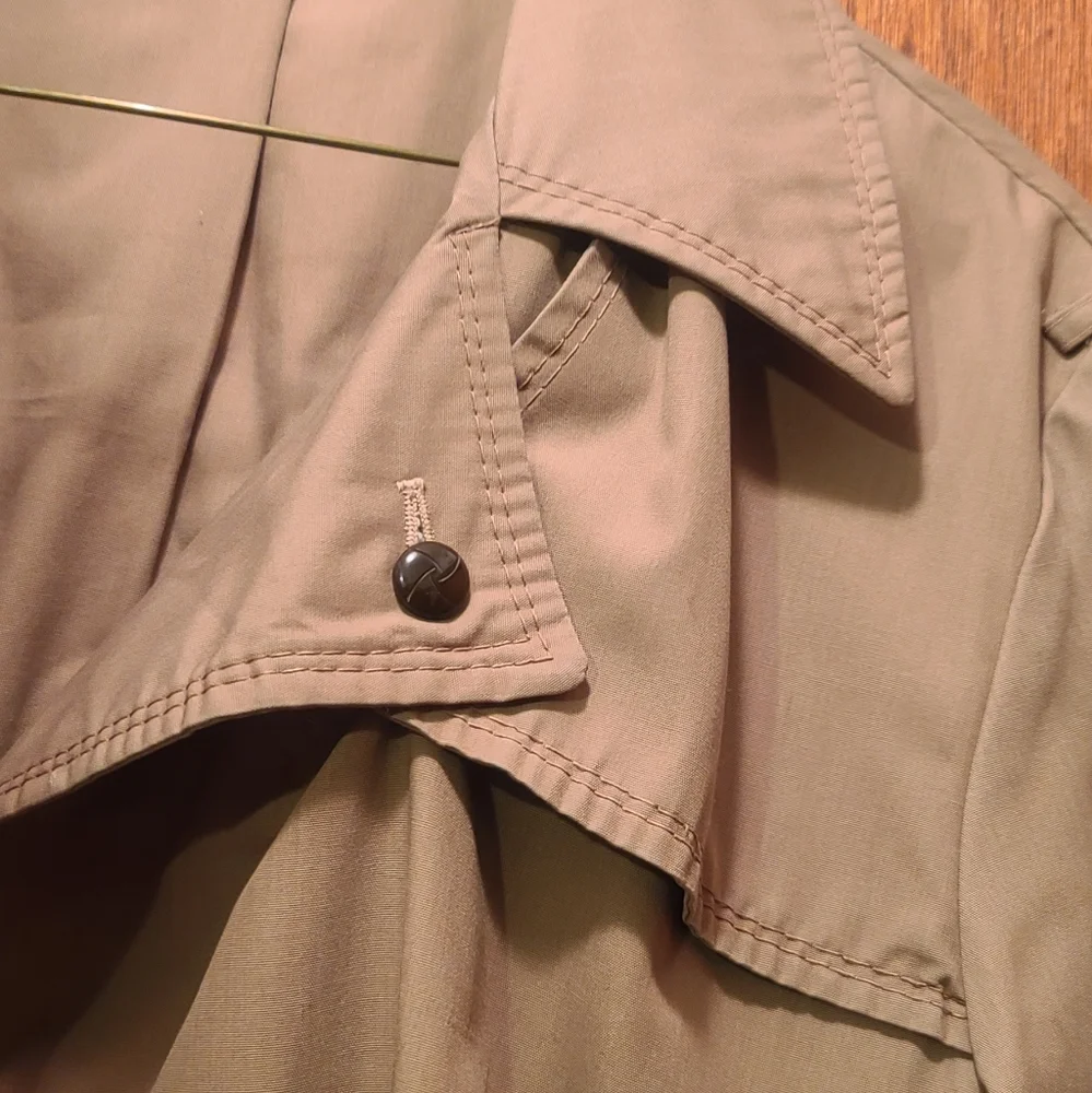 Vintage (like new)Simpsons Sears Men's Store All weather coat sz38 Reg Tan - Picture 8 of 13